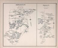 Kingston, Kingston Town, New Hampshire State Atlas 1892 Uncolored